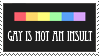 GayIsNot Stamp