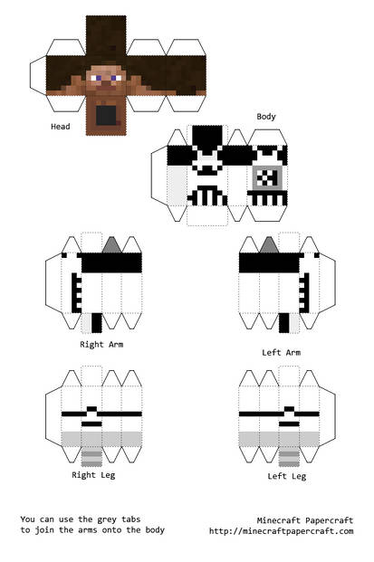 Paper Minecraft Deviantart Own Designed Minecraft Papercraft By Pokegum On Deviantart