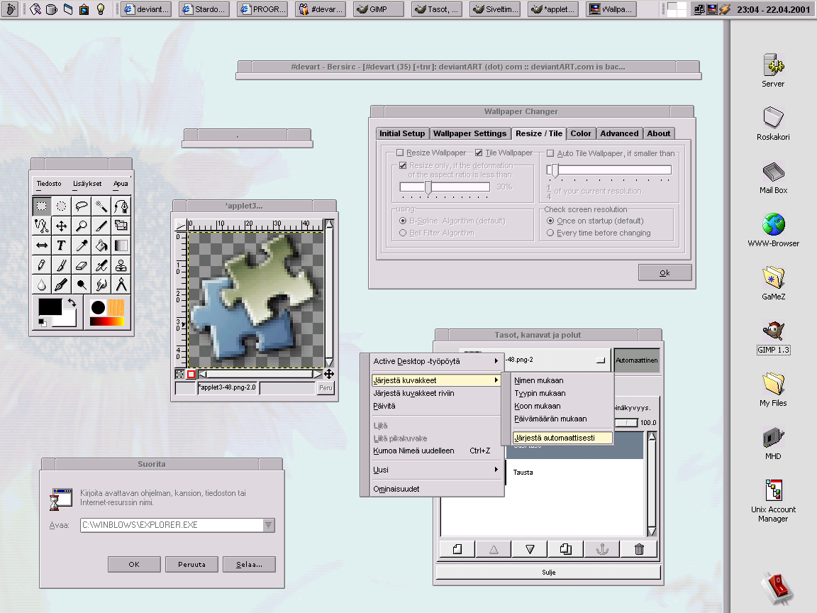 Deco WinXp theme Preview 3