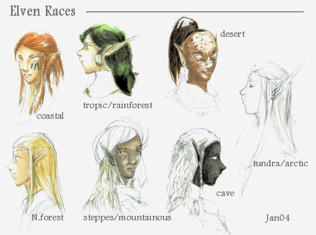 Eve Races Elven Races by suprhppymgcprincesss on DeviantArt