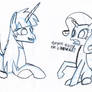 Fausticorn and Rarity