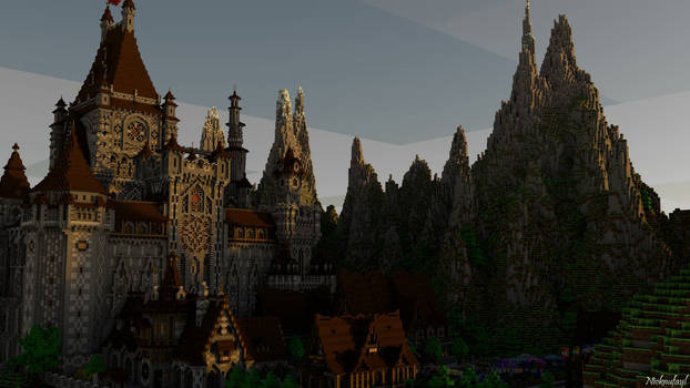 Minecraft Castle Wallpaper HD