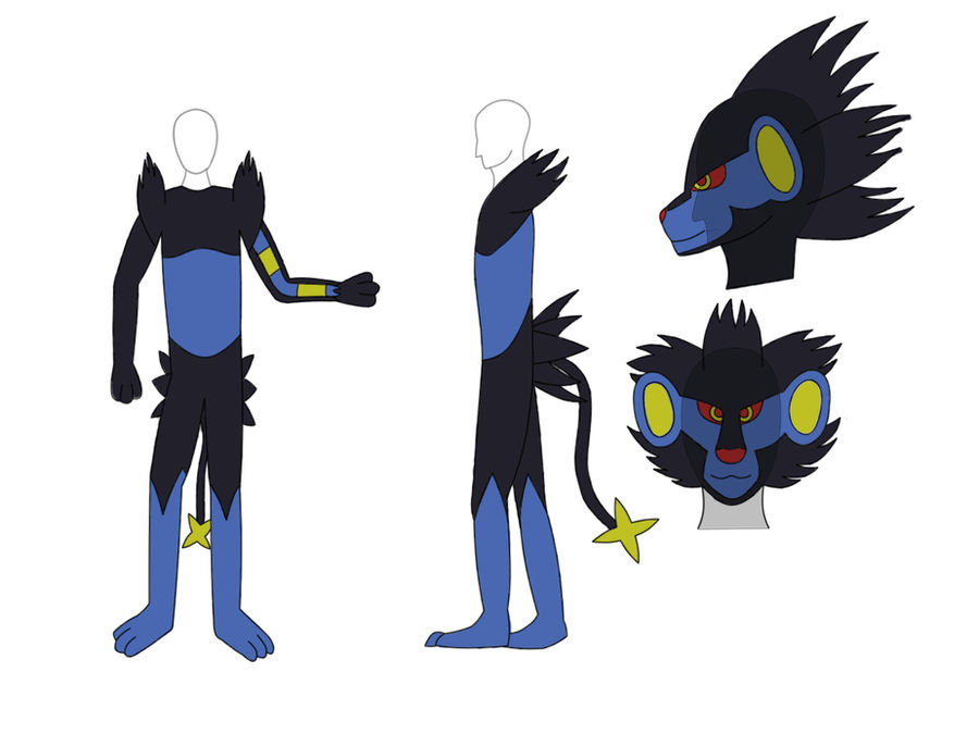 Luxray costume design