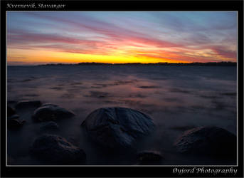 Rocks in the mist