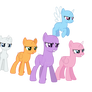 MLP Base 69 Mane Six