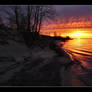 Sunrise on Elk Island