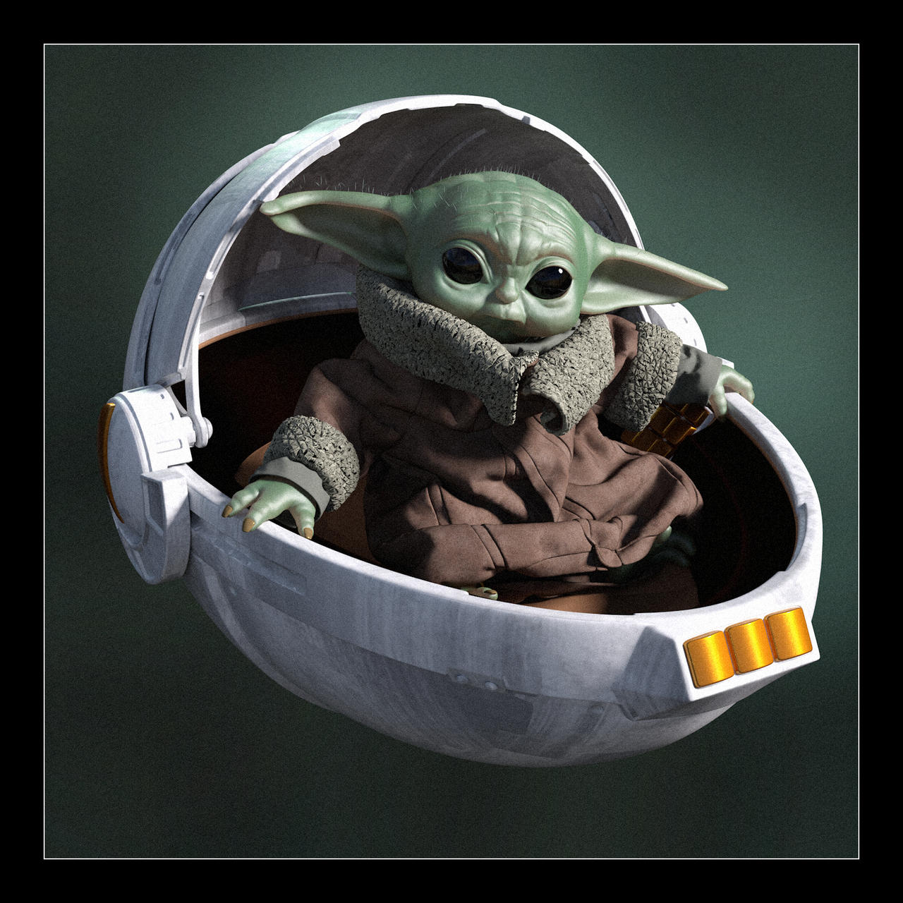 Grogu by CitizenOlek on DeviantArt