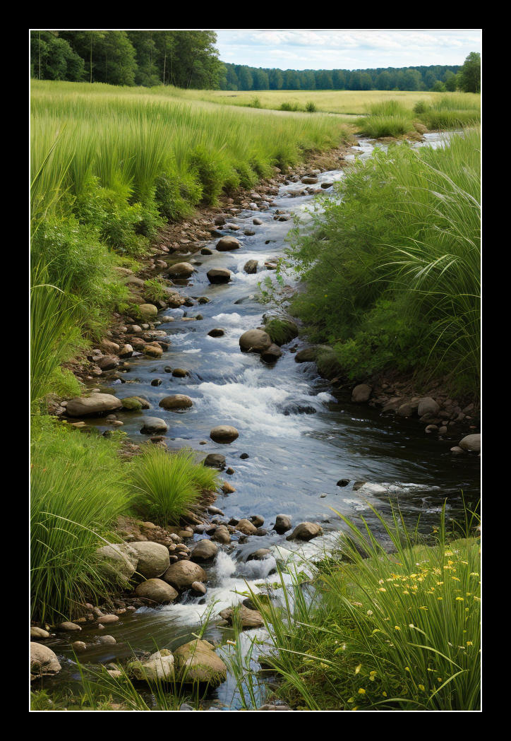 Simple Brook A Gentle Brook by CitizenOlek on DeviantArt