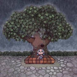 Animal crossing feels like a shelter in the rain