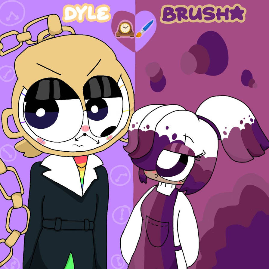 Dyle x Brusha by MocchiPoppity on DeviantArt