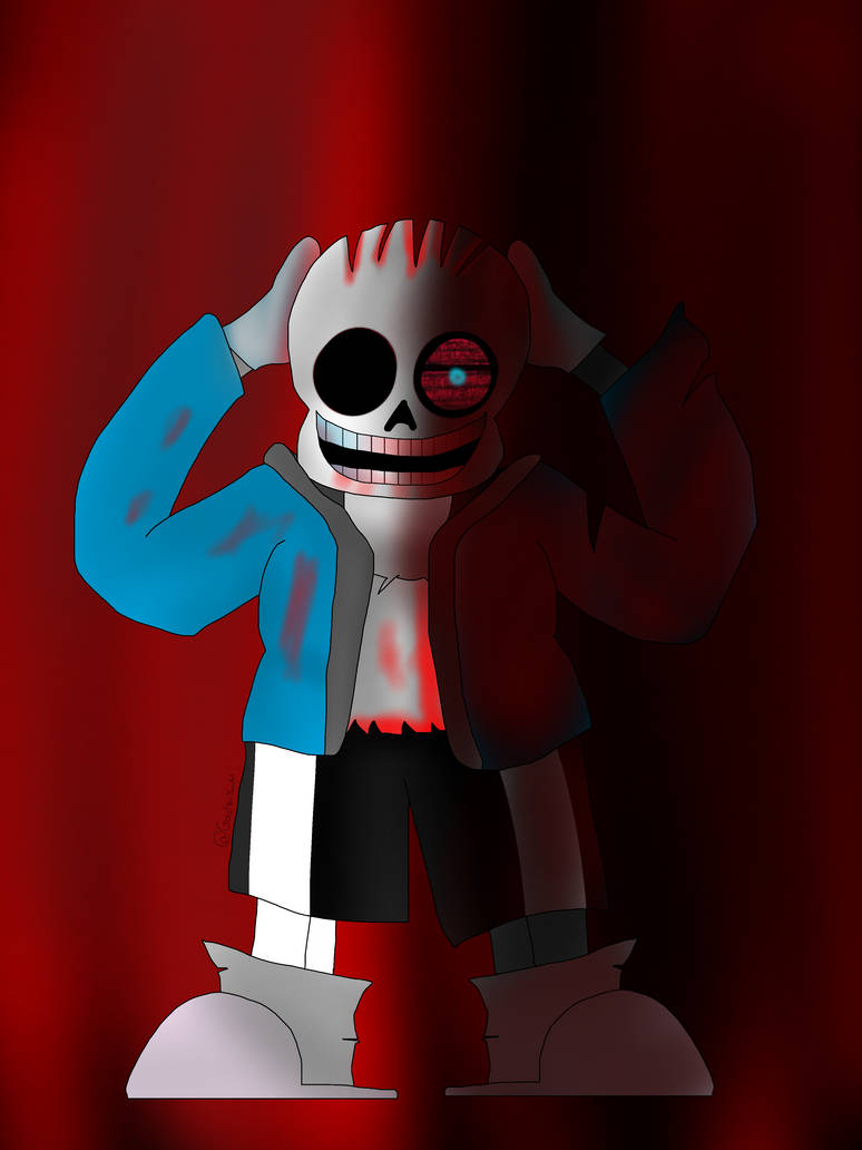 True Insanity Sans by MasterGaster9 on DeviantArt