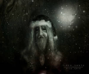 Tired Santa by MissGrib Tired Santa by MissGrib