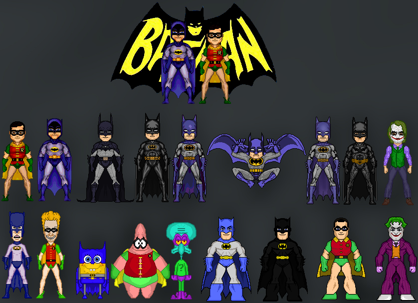 Batman Micro Heroes by Orlock on DeviantArt
