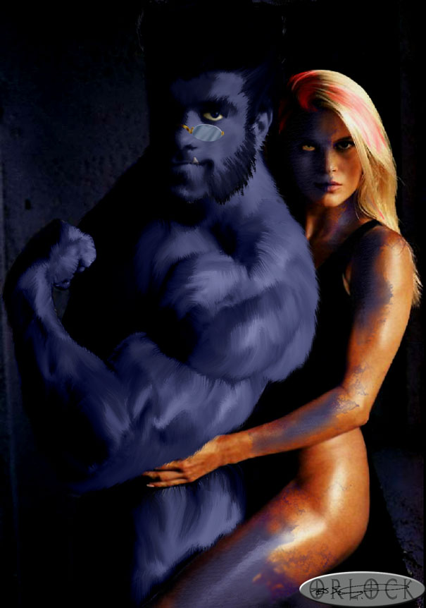 Beast and Mystique