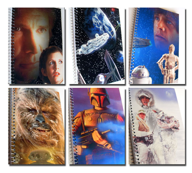 Star Wars Notebooks (multiple designs)