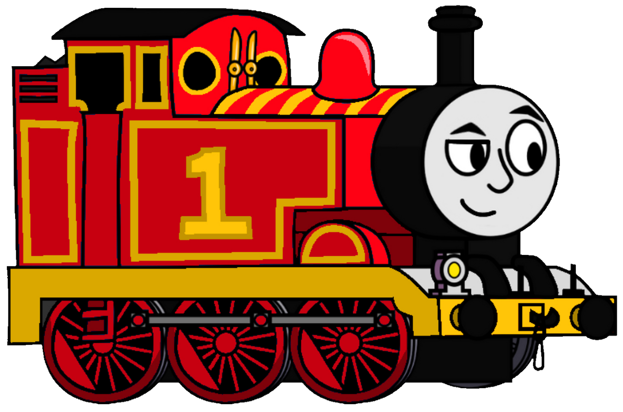 Red Thomas the tank engine by Sordthehedgehog846 on DeviantArt
