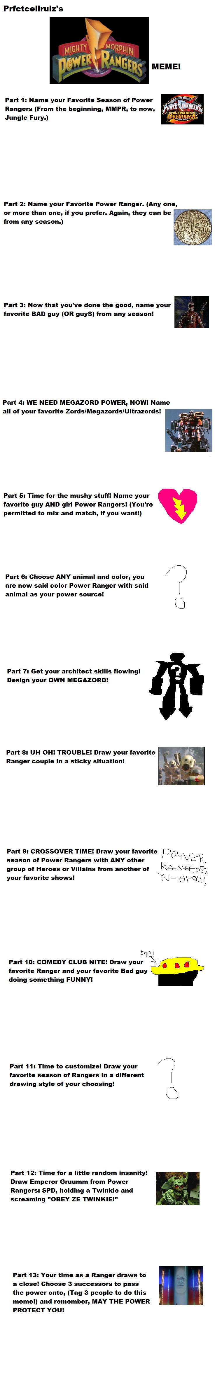 The POWER RANGERS meme by prfctcellrulz on DeviantArt