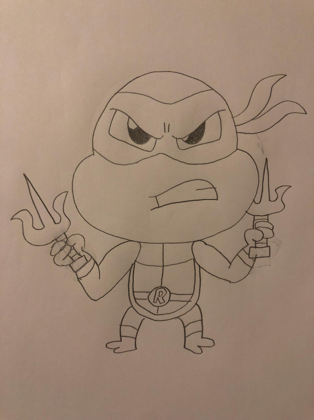 Chibi DEATH BATTLE! #014: Raphael by UltimateSaiyanEddy on DeviantArt