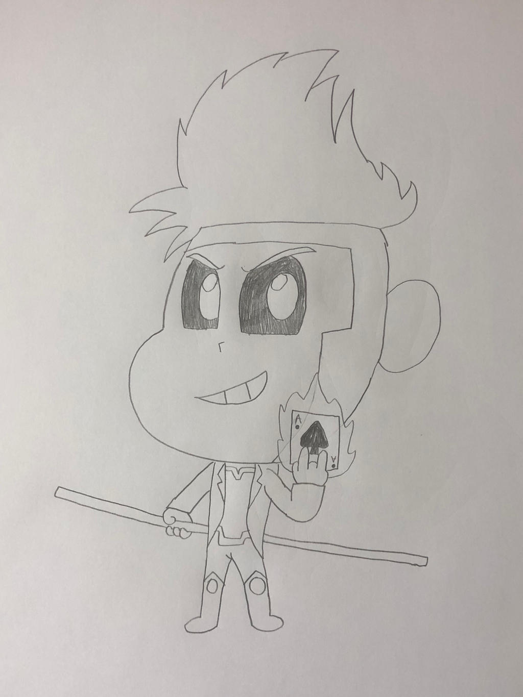 Chibi EXTRA: Gambit by UltimateSaiyanEddy on DeviantArt