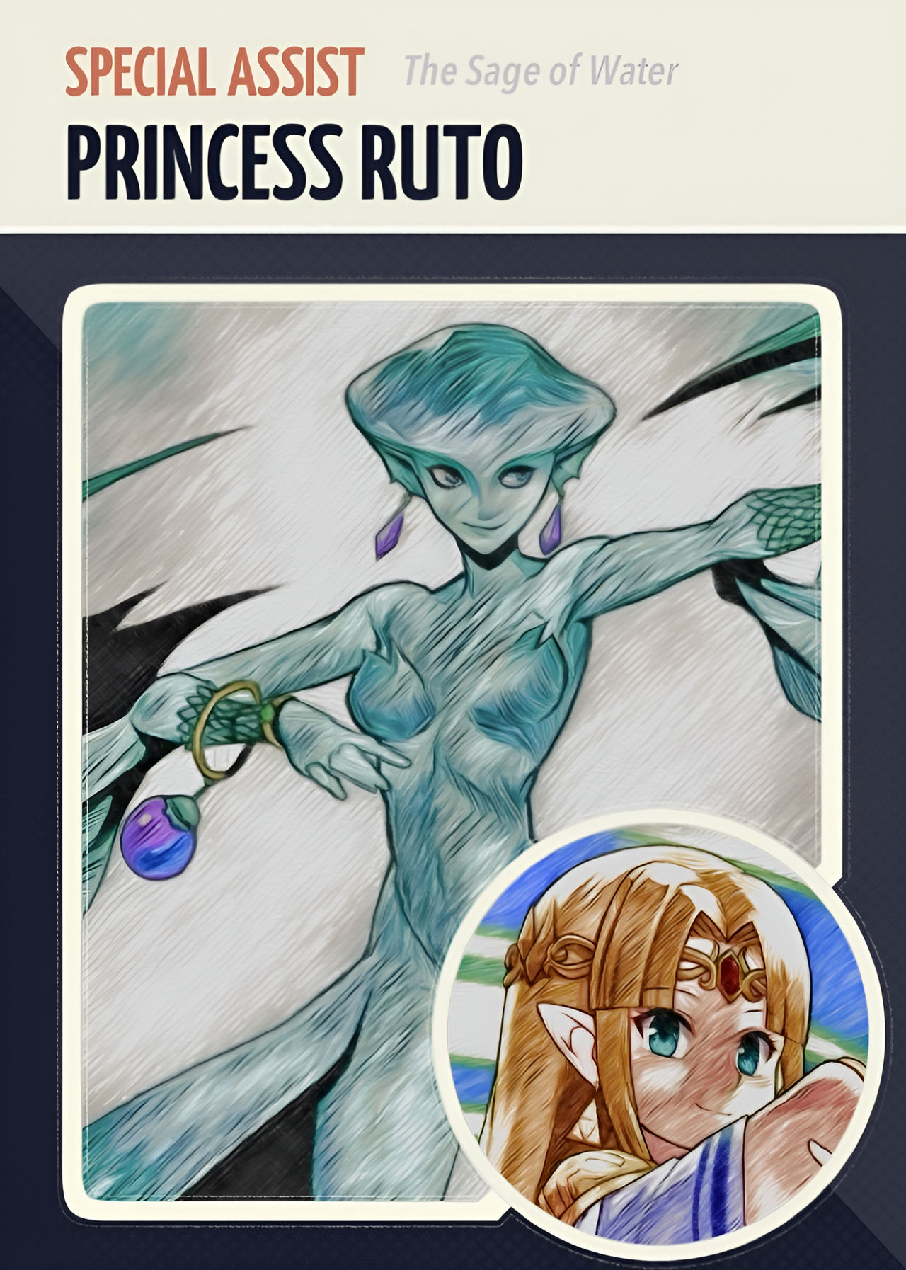 Elemental Guardian Princess Ruto DBTC - Special Assist: Princess Ruto by UltimateSaiyanEddy on DeviantArt