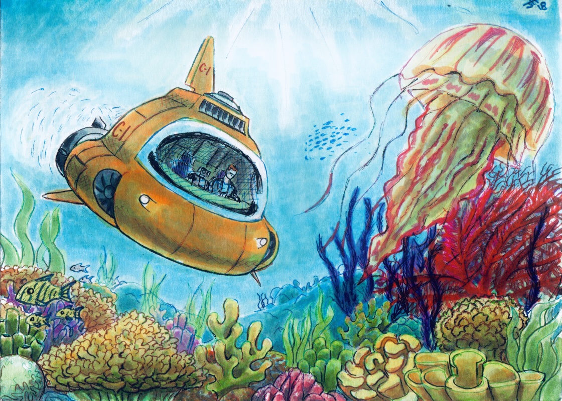 underwater travels of the Sub-C
