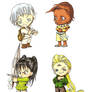 Pantheon High Chibis