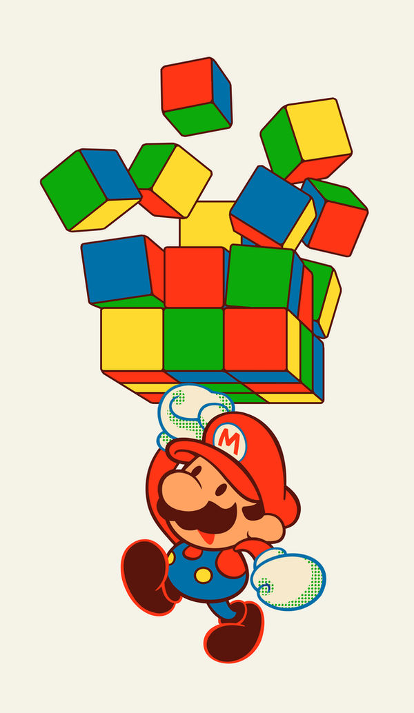 Comish - Mario and Rubiks