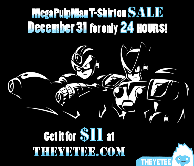 Mega Man Pulp Sale