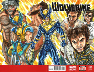 Wolverine 1 Sketch Cover