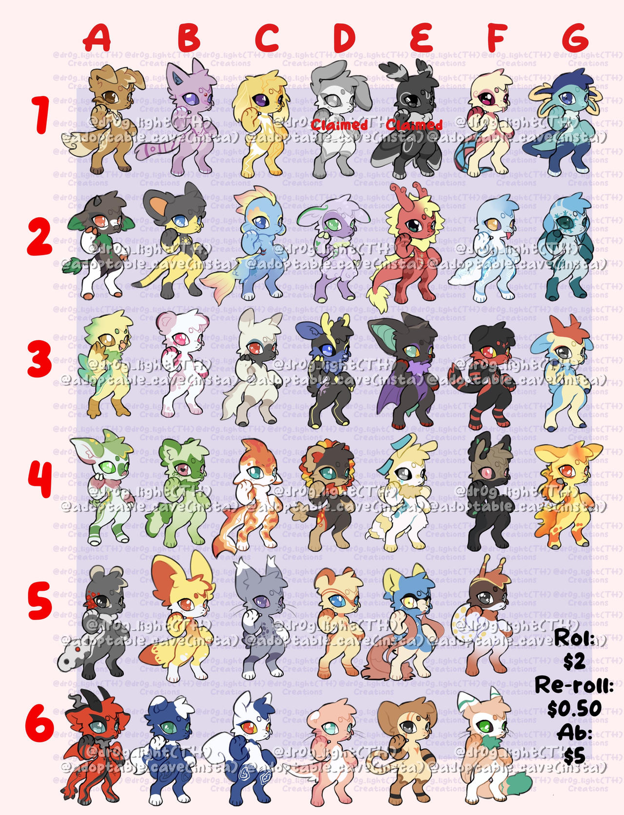 Custom Pokemon Inspiration Pokemon inspiration adopt by Dr0g1light on DeviantArt