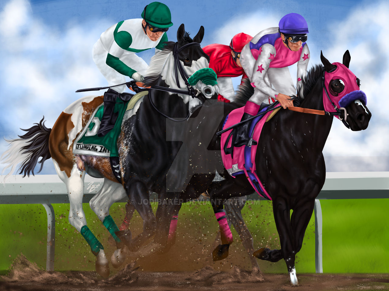 Racers by jodibaker on DeviantArt