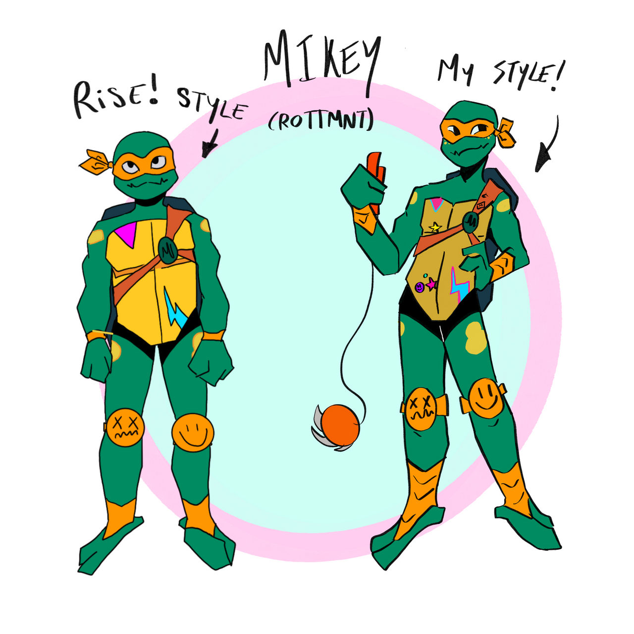 Mikey (ROTTMNT) by lunarcat24 on DeviantArt