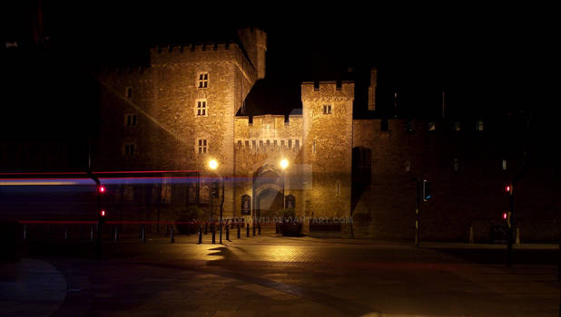 Cardiff Castle at Night