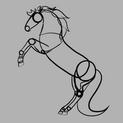 Horse - Basic Shapes Study