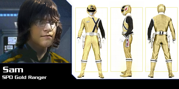Sam, SPD Gold Ranger by Andruril93 on DeviantArt