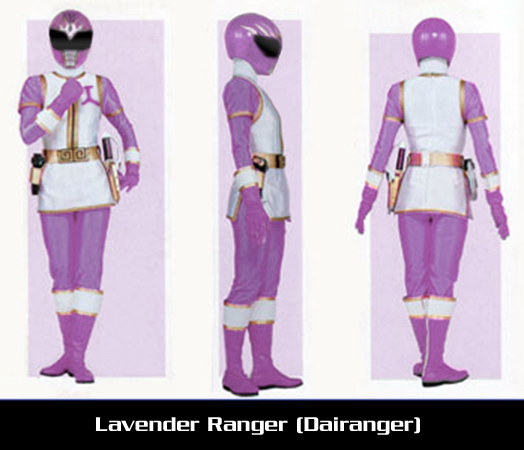 Lavender Ranger (Dairanger) by Andruril93 on DeviantArt