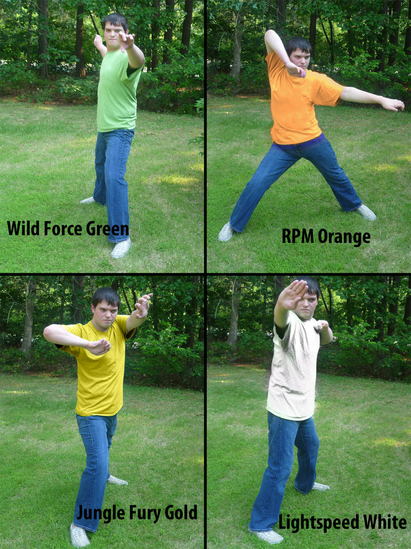 Some of my Power Ranger poses by Andruril93 on DeviantArt