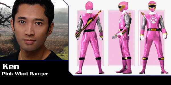 Ninja Storm male Pink, for Dishu