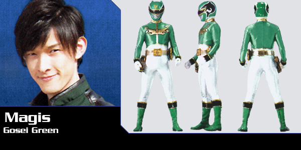 Gosei Green, official appearance!!