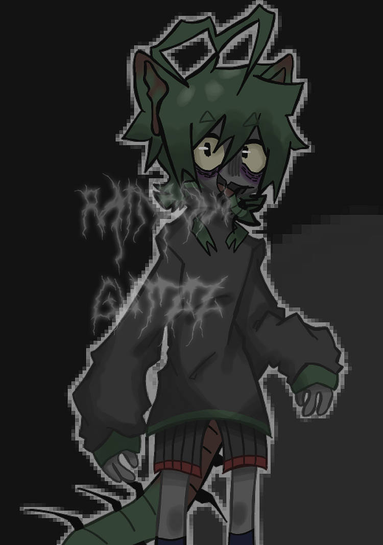 fan art for rotting cat by ra1nb0wgutzz on DeviantArt