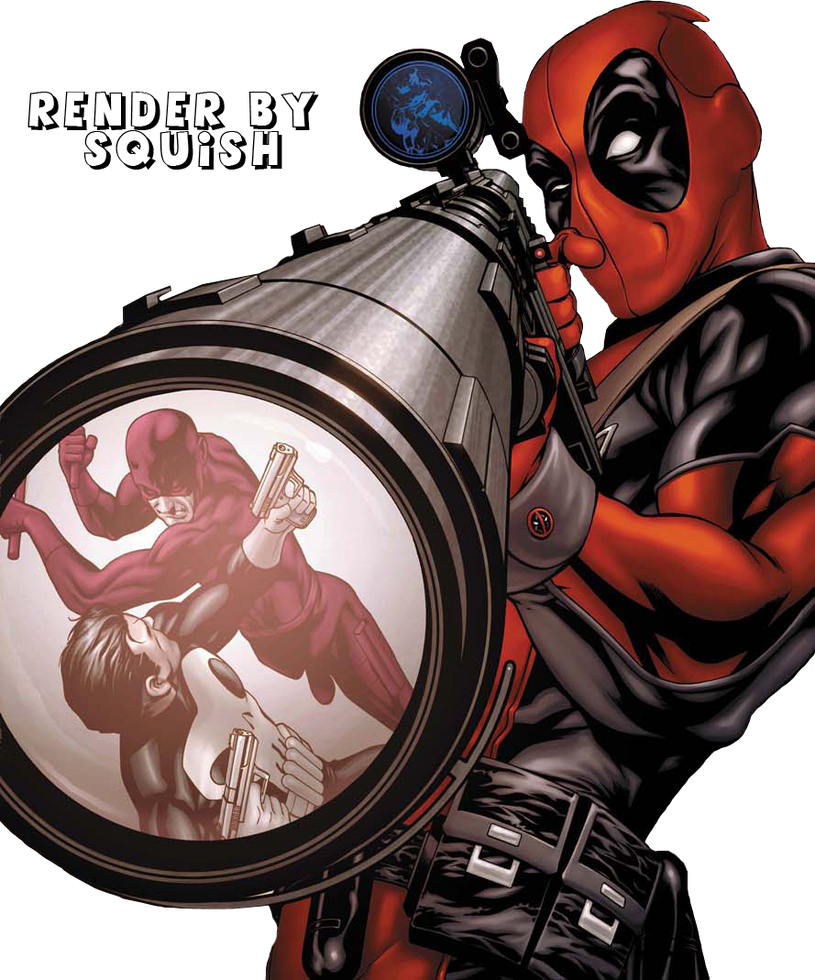 Deadpool Render by SquishFX on DeviantArt