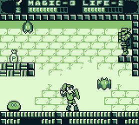 Zelda 2 Gameboy Mockup