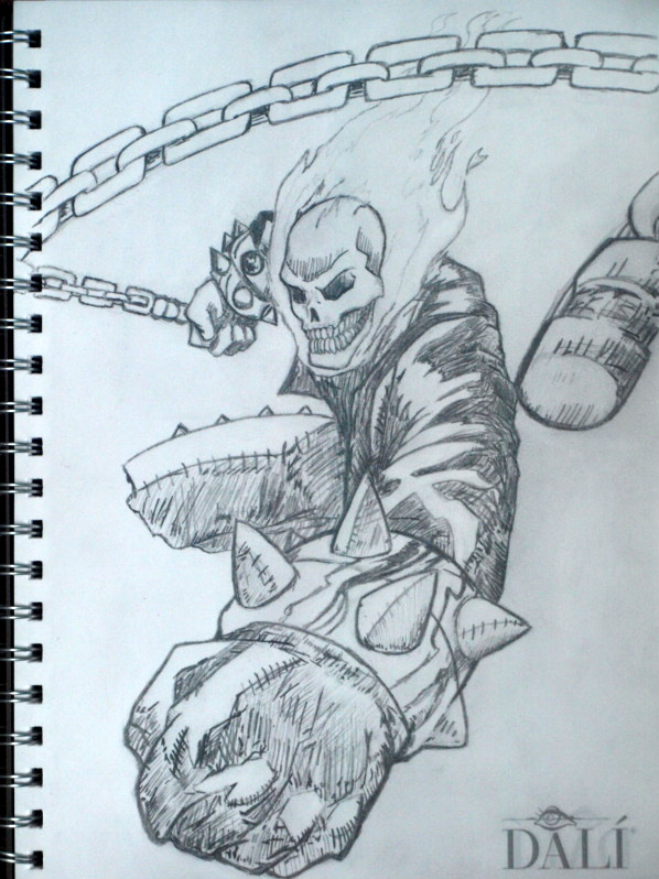 Ghost Rider Sketch