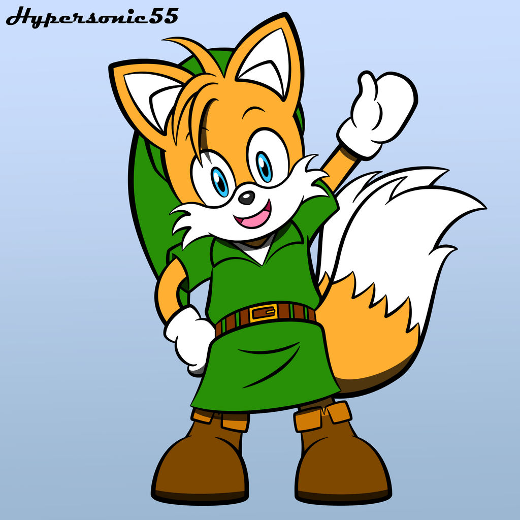 Tails Xkit Tails x Link Crossover by TheHypersonic55 on DeviantArt