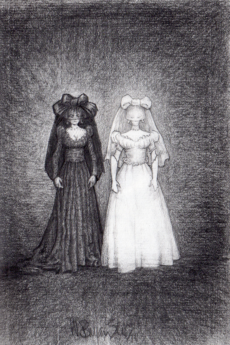 The White And The Black Bride By Bryan Ellis On DeviantArt the-white-and-the-black-bride-by-bryan-ellis-on-deviantart