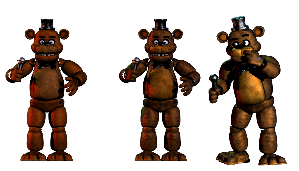 Plinks Rynfox Fnaf 1 Rynfox Freddy V13 New Mats Comparisonv2 by GreenyBonDA on DeviantArt