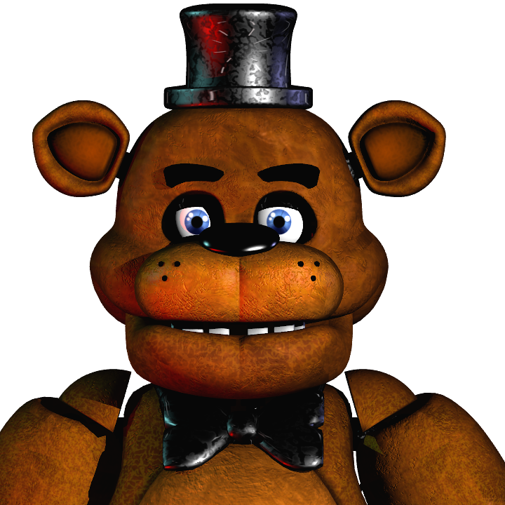 Blender/FNAF] FNAF 1 Freddy icon recreation v3 by RazvanAndrei123 on  DeviantArt