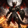 Dragonborn dominating battlefield