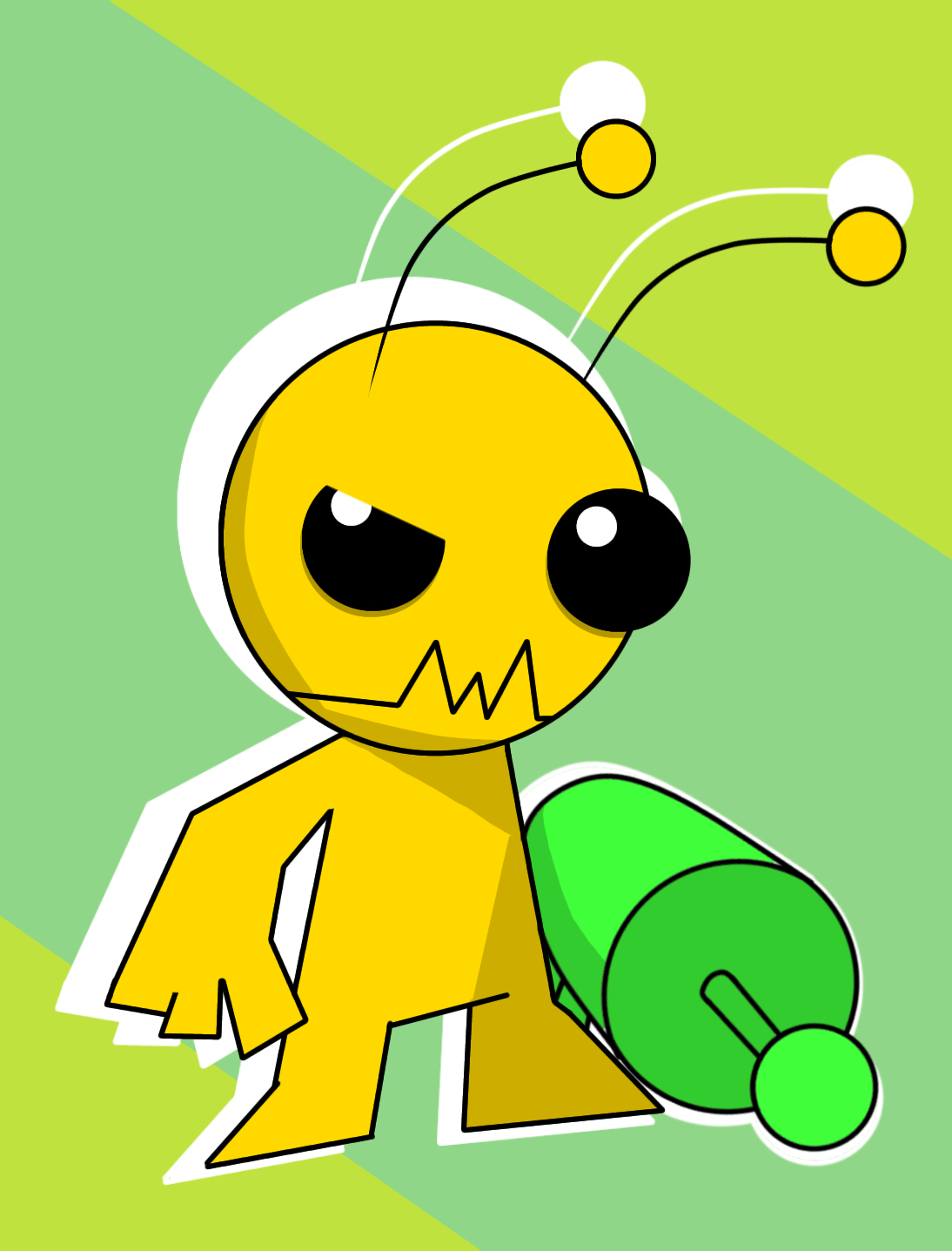 Alien Hominid by PPlayerPanic on DeviantArt