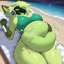 Protogen girl vore